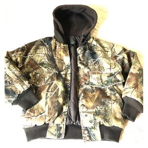 Boys Redhead Camo hooded jacket 🦌